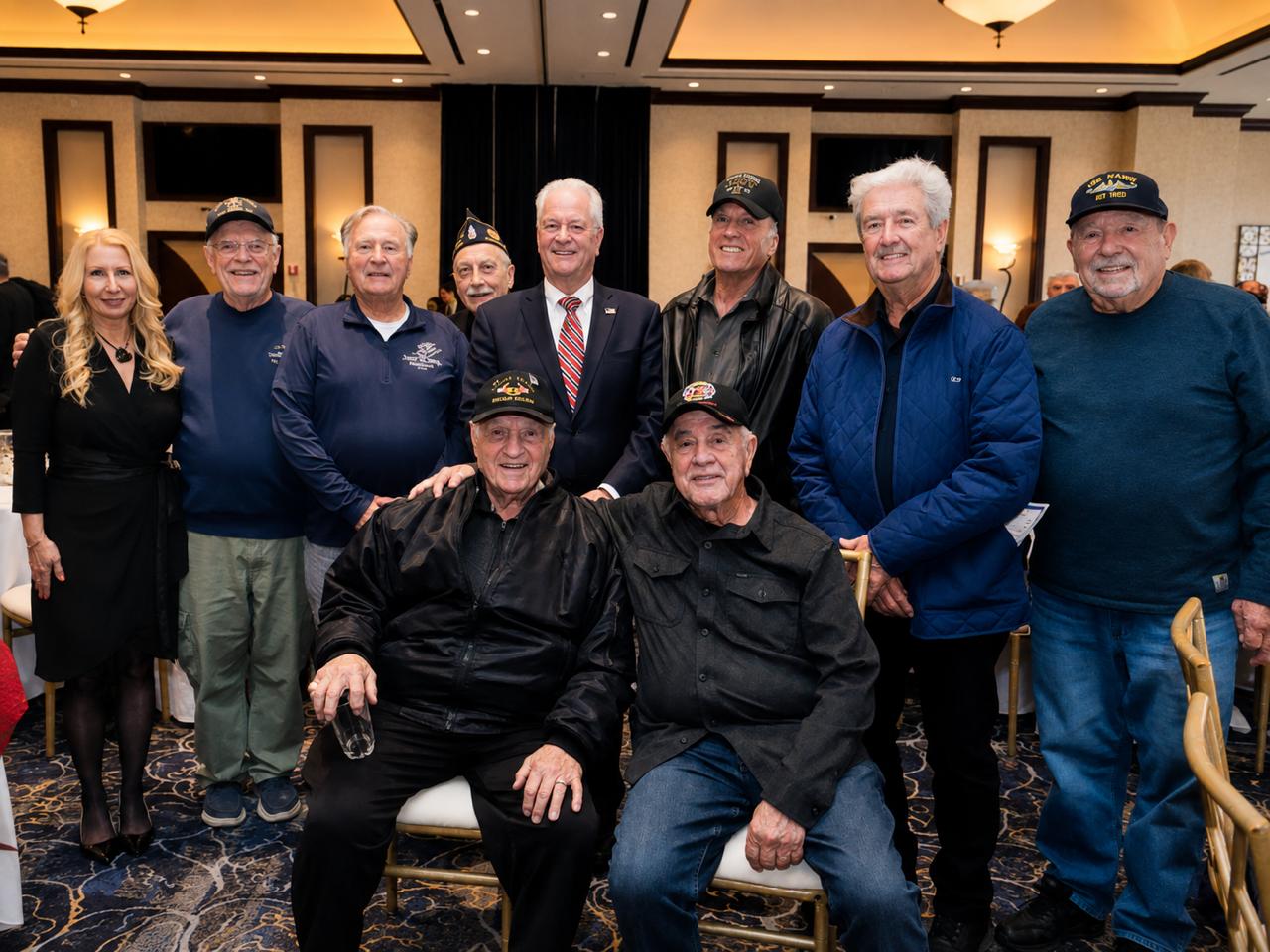 Veterans Breakfast with DA Mike McMahon and FDNY Staten Island Retirees Association members